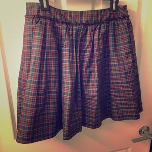 Plaid Tommy Skirt